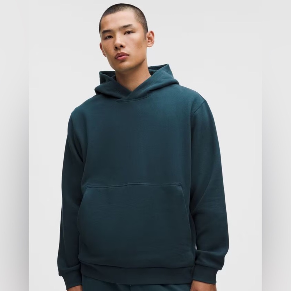NWT Lululemon Steady State Pullover Hoodie Indochine blue size XS SOLDOUT COLOR